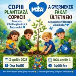 Copiii invata despre acceptare actiune de plantare organizata la Sfantu Gheorghe