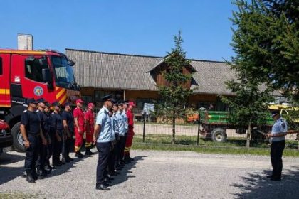 Cadre militare promovate in grad la ISU Covasna ca semn de apreciere pentru activitatea realizata