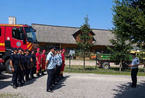 Cadre militare promovate in grad la ISU Covasna ca semn de apreciere pentru activitatea realizata