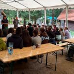 Campania nationala Cand martorul vorbeste bullyingul tace Semnaleaza Vocea ta este solutia activitati de informare si prevenire desfasurate de politisti in taberele din Zabala si Comandau