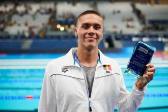 David Popovici recompensat de European Aquatics ca cel mai bun inotator al anului 2025