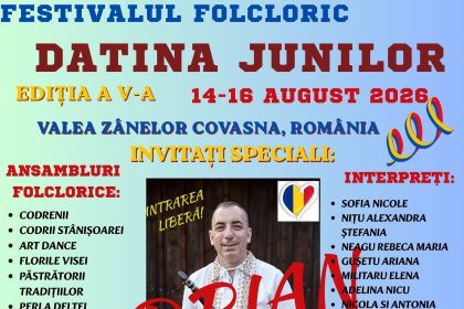 Festivalul Datina Junilor la sfaritul saptamanii in Covasna sute de artisti si trei zile dedicate traditiei si folclorului