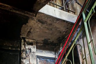 Incendiu intr un apartament din municipiul Sfantu Gheorghe