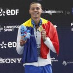 Inot David Popovici a obtinut medalia de aur la 100 m liber la Campionatele Europene stabilind un nou record al competitiei