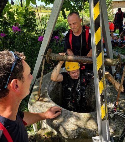 Persoana recuperata dintr o fantana in localitatea Chichis