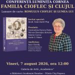 Prof dr Luminita Cornea prezinta la Cluj volumul Romulus Cioflec si lumea lui cu ocazia conferintei Familia Cioflec si Clujul