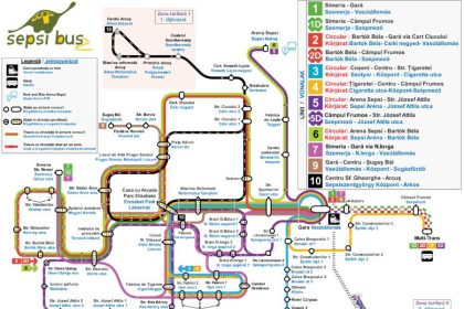 sesizare referitoare la amplasarea unei statii de autobuz pe strada kos karoly din sfantul gheorghe