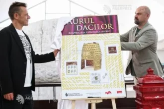Emisiunea de mărci poștale „Aurul dacilor”, lansată la MNIR
